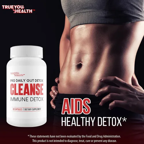 Vista 6 de Pro Daily Gut Detox Cleanse Immune Detox - Limpieza de desintoxicación con probióticos - Promueve la reducción de la hinchazón para una apariencia