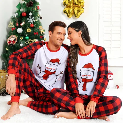 Vista 5 de Kranchungel Matching Christmas Pajamas for Family Matching Womens Chrisrmas Pjs for Couples