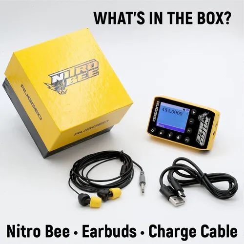 Vista 8 de Rugged Radios Nitro Bee (receptor de carreras, receptor de carrera)