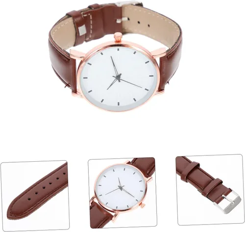 Vista 4 de SHOWERORO Relojes de cuarzo para hombre, regalos de negocios para hombres, reloj casual para hombre de negocios, regalos para hombres de ocio, reloj
