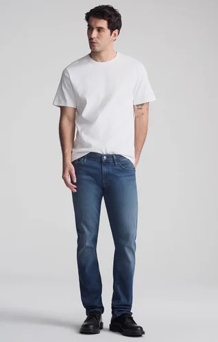 Vista 12 de Mavi Jake - Jeans para hombre, tiro regular, pierna ajustada