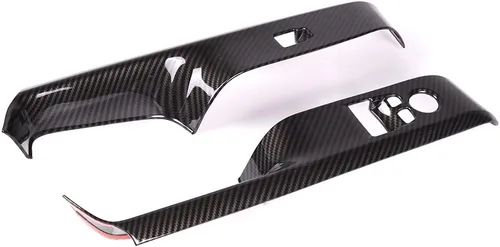 Vista 7 de Daeiclru Cubierta de botón de interruptor de elevación de vidrio de ventana interior para Toyota Supra GR A90 A91 MK5 2019-2022, cubierta de marco