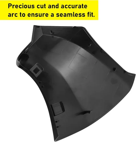 Vista 3 de Jaronx Compatible con la cubierta de base triangular para espejo lateral Toyota Highlander 2020-2024, para espejo retrovisor Highlander, cubierta