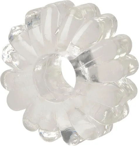 Vista 5 de California Exotic Novelties Basic Essentials - Potenciadores de Tpr súper elásticos, transparente