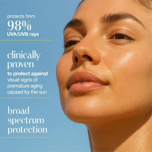 Vista 5 de Alba Botanica Protector solar para cara, loción mineral transparente sin fragancia, SPF 30 de amplio espectro, resistente al agua y biodegradable
