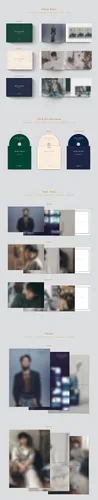 Vista 5 de Golden Jung Kook (BTS) Álbum [3 vers. Álbumes + 1 álbum Weverse ver. Conjunto completo]+Beneficios de preventa + planificador digital inspirado