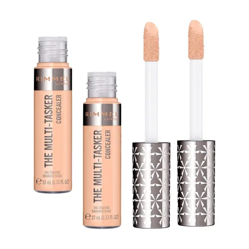 Vista 20 de Rimmel London, Corrector Multitarea, 010 Porcelana, A Prueba de Pliegues, A Prueba de Transferencia, Impermeable, Hasta 24 Horas de Duración