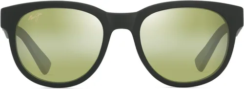 Vista 10 de Maui Jim Gafas de sol redondas Maoli Mate Oscuro Havana/Hcl Bronce Polarizado