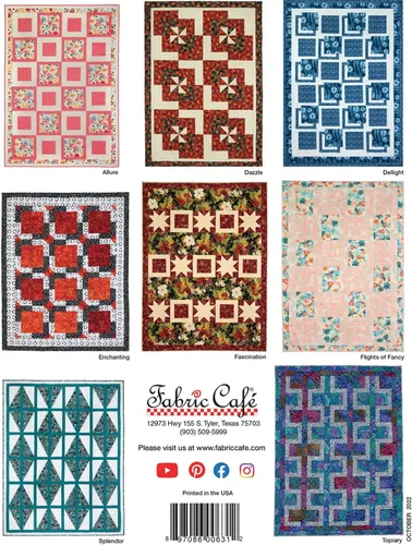 Vista 2 de La magia de los edredones de 3 yardas Fabric Cafe