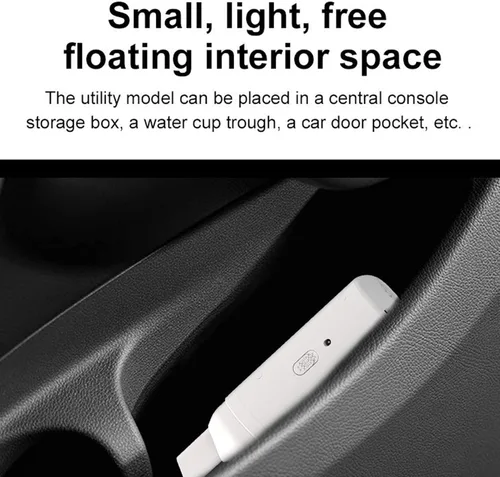 Vista 7 de Pssopp Aspirador de coche portátil de mano para automóvil, aspiradora de mano inalámbrica, de bajo ruido, carga USB, aspirador para polvo, pelo