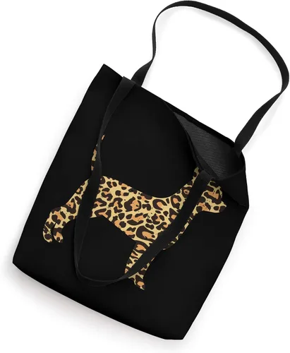 Vista 2 de Bolso de mano de Chihuahua Chiwawa con estampado de leopardo para amantes del perro