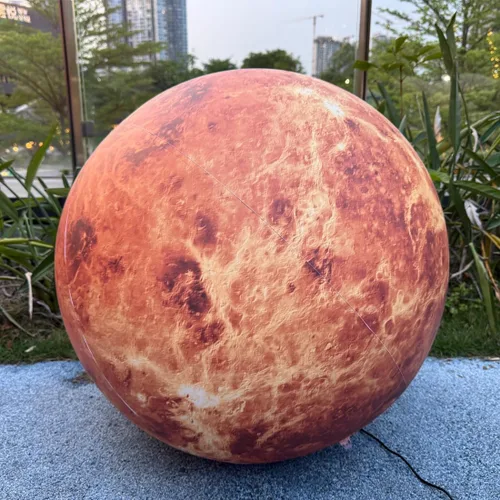 Vista 10 de 40" globo inflable, globo inflable del planeta de la tierra para la decoración educativa de la institución/el planetario/la tienda/del club