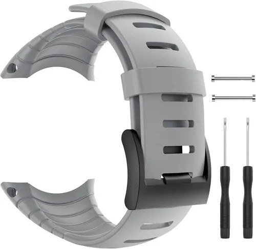 Vista 6 de Suunto Core Strap, Rubber Replacement Watch Band for Suunto Core SS014993000.