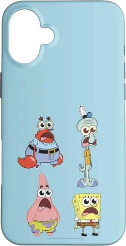 Vista 23 de Spongebob Squarepants Carcasa para iPhone 17 de Group Shot Stare