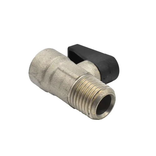 Vista 4 de Interstate Pneumatics VP40 1/4" MPT Mini Válvula de Drenaje para Compresores de Aire