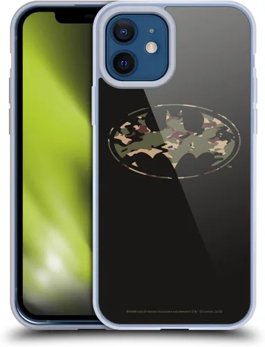 Vista 395 de Head Case Designs Funda de gel con licencia oficial de Batman DC Comics Bat Signal Logos [protección de grado militar] compatible con Apple iPhone 7