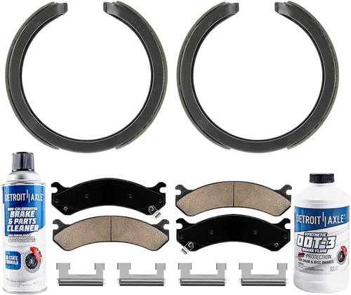 Vista 102 de Detroit Axle - Pastillas de Freno Delantero Izquierdo Reemplazo de Pinza de Disco para Ford Fusion Mazda 6 Lincoln MKZ Mercury Milan 2006-2012