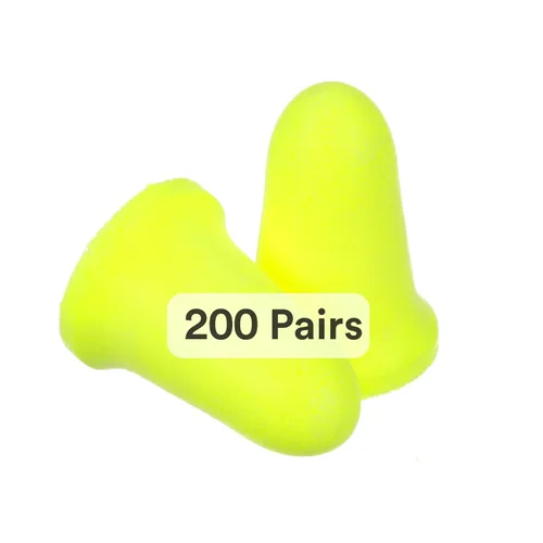 Vista 8 de 3M E-A-Rsoft tapones para los oídos, en bolsa de polipropileno, Amarillo, 200