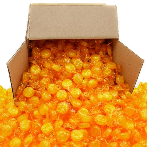 Vista 9 de BUTTERSCOTCH Hard Candy Discs 2 lb – Bulk Bag, Sweet & Buttery Flavor, Individually Wrapped (146 Pieces)