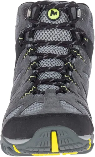 Vista 5 de Merrell Accentor Mid Vent - Botas de senderismo impermeables para hombre, nutriaAleutian