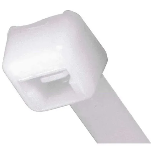 Vista 10 de Panduit PLT1S-C Pan-Ty Brida de bloqueo, estándar, 4.8 pulgadas de longitud, nailon 6.6, natural (paquete de 100)