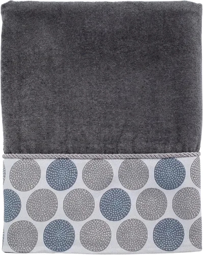 Vista 13 de Avanti Linens - Toalla de mano, toalla de algodón suave y absorbente (colección de círculos punteados, mineral) 100% algodón, suave y absorbente