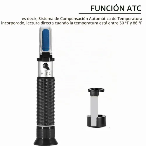 Vista 4 de V·RESOURCING Refractómetro para perros y gatos, gravedad específica de orina de mascotas (1.000 ~ 1.060) Refractómetro clínico con suero o prueba