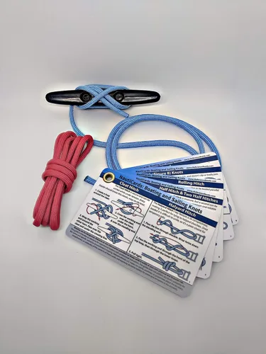 Vista 7 de Kit de Amarre de Nudos Náuticos ReferenceReady para Navegantes y Marineros