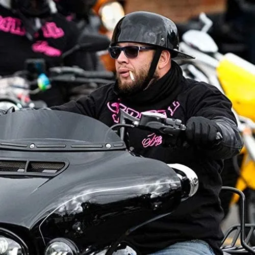 Vista 6 de Medio casco retro de motocicleta para hombres y mujeres, a la moda, modelo de gorra de béisbol para adultos, casco de cara abierta para adultos