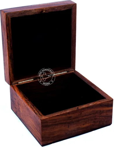 Vista 36 de Urna de madera antigua hecha a mano con grabado del árbol de la vida tallada a mano para mujeres y hombres, joyas Acentos de decoración del hogar