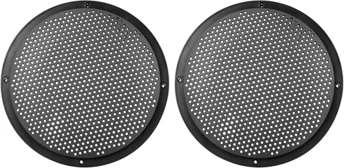 Vista 8 de X AUTOHAUX 4 '' Cubierta de altavoz de audio de plástico Mesh Subwoofer