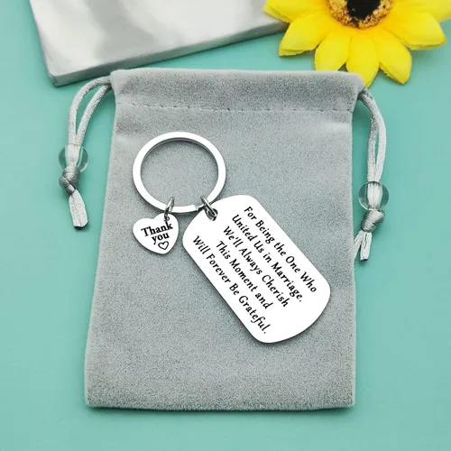 Vista 7 de Llavero oficial de boda, regalo de agradecimiento para boda, llavero oficial, planificador de boda, regalos de coordinador, regalos de fotógrafo