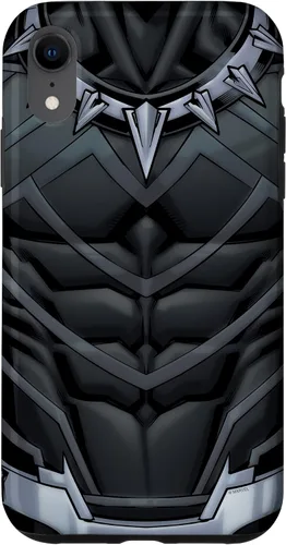 Vista 24 de iPhone 16 Marvel Avengers Black Panther - Funda para disfraz