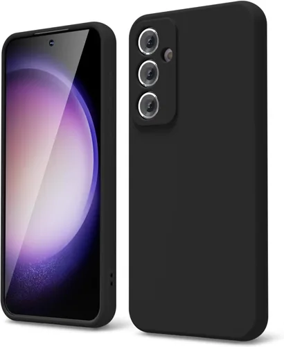 Vista 24 de oakxco Funda para teléfono Samsung Galaxy S8 de silicona líquida, delgada y fina de gel de goma suave TPU cubierta protectora simple llana