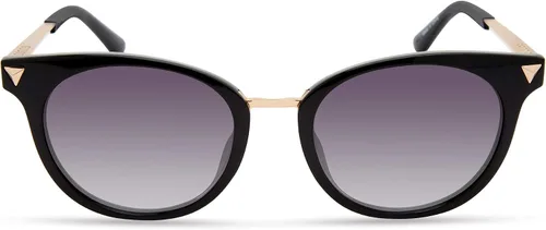 Vista 2 de GUESS Gafas de sol redondas con diseño de Stud Acccent para mujer