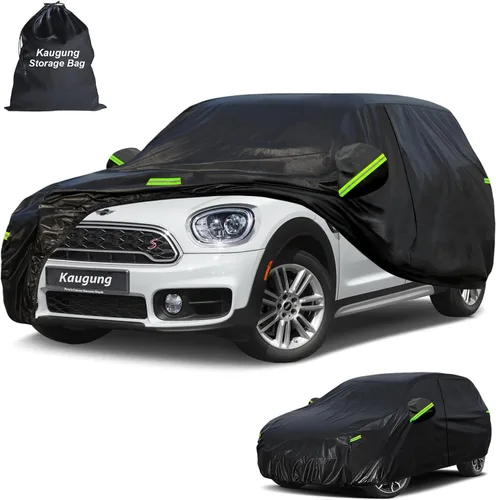 Vista 48 de Kaugung Funda para Coche de Ajuste Personalizado BMW Serie 3 E30 (1982-1994), 7 Capas Resistente al Viento Todo Clima Impermeable Cubierta Exterior