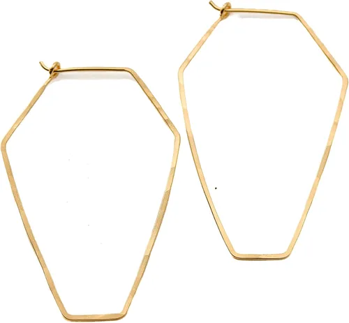 Vista 93 de Aretes de aro finos martillados, elegantes plata esterlina geométrica sólida, relleno de oro y relleno de oro rosa; para mujer por Lotus Stone