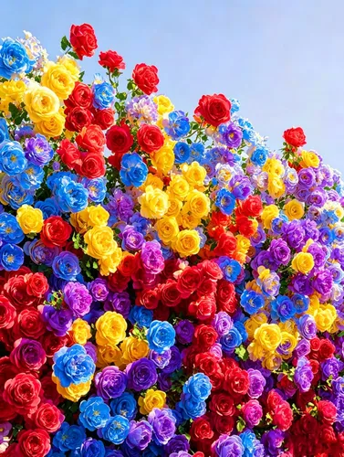 Vista 6 de Semillas de rosas trepadoras para plantar, más de 300 plantas de semillas de flores de rosa rosa, reliquia sin OMG atrae a polinizadores, flores