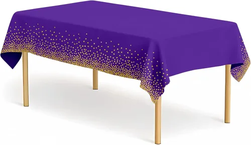 Vista 30 de Paquete de 2 manteles de plástico a cuadros en blanco y negro para fiestas, desechables de 54 x 108 pulgadas, mantel rectangular con bandera a