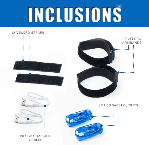 Vista 3 de Paquete de 2 luces LED de seguridad + luz trasera Guard G3X