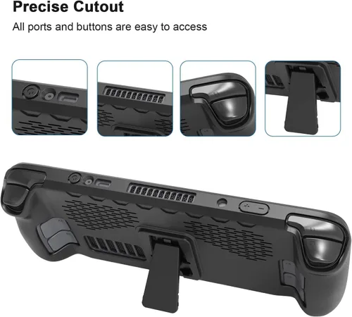 Vista 4 de Funda protectora de cubierta de vapor con soporte funda protectora de poliuretano termoplástico para cubierta de vapor con soporte y botones