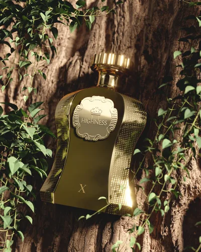 Vista 4 de Afnan Highness Brown Luxury Unisex Eau De Parfum, 3.4 Fl. Oz
