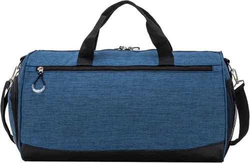 Vista 2 de Kuston Sports - Bolsa de deporte pequeña para hombre y mujer, bolsa de viaje con compartimento para zapatos y bolsillo húmedo.