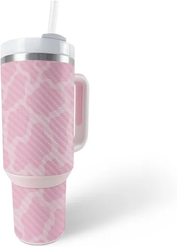 Vista 4 de MightySkins Skin - Vaso de vinilo compatible con Stanley The Quencher H2.0 FlowState de 40 onzas – Puppy Fall Funda protectora de vinilo duradera
