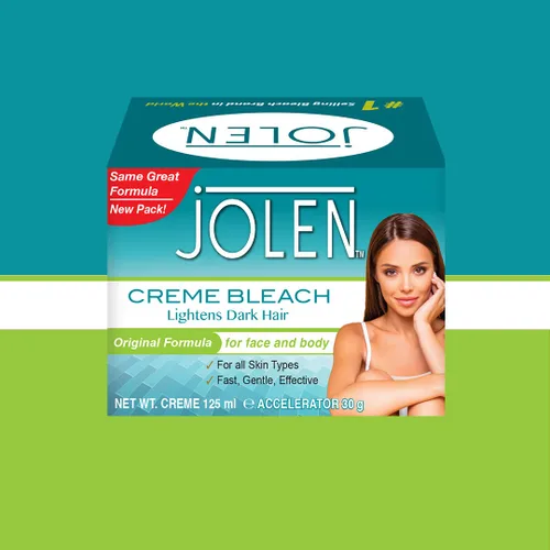 Vista 2 de Crema aclaradora Jolen Fórmula Original 125 ml