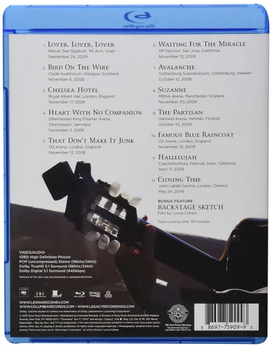 Vista 2 de Songs From The Road Blu-ray