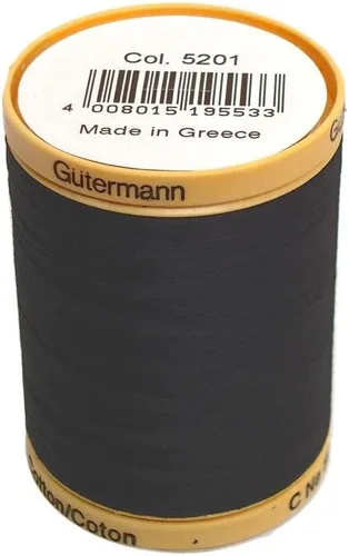 Vista 4 de Gutermann – Hilo de algodón natural sólidos (876 yards) – en su elección