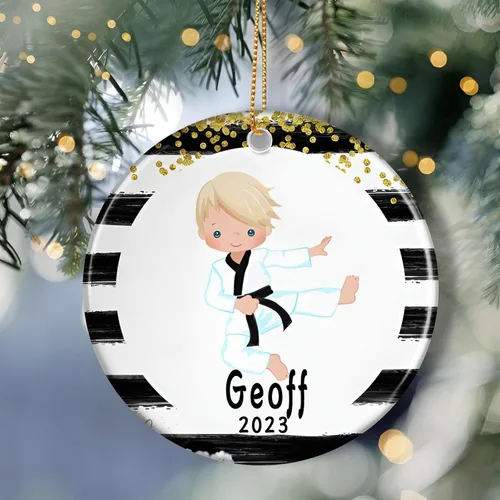 Vista 13 de Adorno de baile de bailarina personalizado, regalo de ballet de Navidad para niña, regalo de Navidad para bailarina