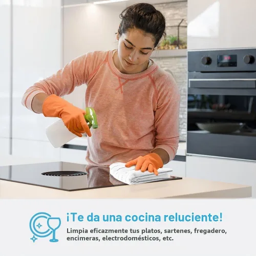 Vista 4 de AIDEA - Paños de limpieza de microfibra, muy suaves, altamente absorbentes, sin pelusas, sin rayones; para uso en el hogar, cocina, automóvil