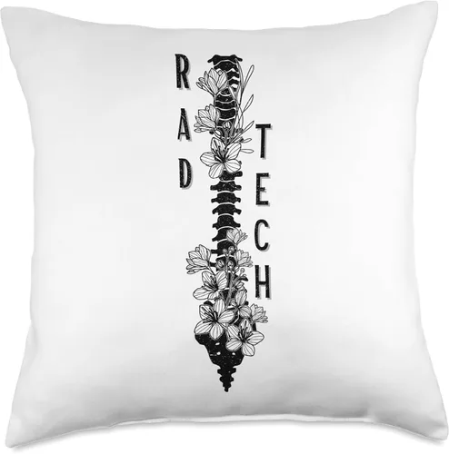 Vista 5 de Xray Tech Radiologic Technologist Radiology Rad Te Xray Technologist Radiology Rad Tech - Almohada graduada, 16 x 16 pulgadas, multicolor